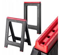 KADAX Cavalletto per sega da officina, Cavalletto pieghevole in plastica, 2...