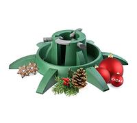 Kadax Christmas Tree Stand con serbatoio dell'acqua, moderno supporto per alberi di Natale realizzato in plastica robusta per alberi, banchi di abeti, vari grandi (altezza dell'albero fino a 3,3 m)