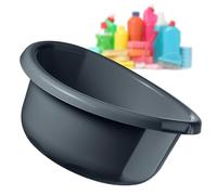 KADAX Ciotola in plastica, ciotola per lavaggio in diverse dimensioni e colori, robusta ciotola per lavaggio, ciotola universale, vasca per lavaggio per bagno, lavanderia (25L, antracite)