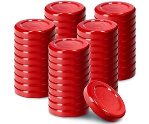KADAX coperchi a vite Twist-Off Ø38 mm K5128 - coperchi di ricambio in metallo per piccole bottiglie e barattoli per spezie, chiusura ermetica