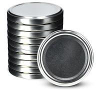 KADAX coperchi a vite Twist-Off Ø66 mm - coperchi di ricambio in metallo per barattoli 200-350ml per marmellate, miele e spezie, chiusura ermetica