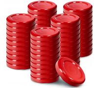 KADAX Coperchi filettati fi43 mm, in metallo, per barattoli, 50...