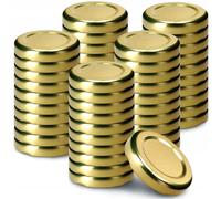 KADAX Coperchi filettati fi43 mm, in metallo, per barattoli, 50...