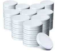 KADAX Coperchio a vite fi66 mm, per barattoli, 100 pezzi, Bianco