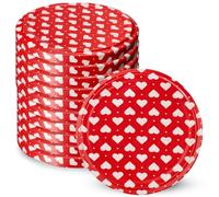 KADAX Copertura a vite kadax FI82 mm, set di copertura a torsione in metallo, coperchio di ricambio per barattoli di muratura, coperchio con 6 denti a monte per vasi di fumbler e muratore (10 pezzi, c