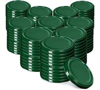 KADAX Copertura a vite kadax FI82 mm, set di copertura a torsione in metallo, coperchio di ricambio per barattoli di muratura, coperchio con 6 denti riser per occhiali da schianto e barattoli di murat
