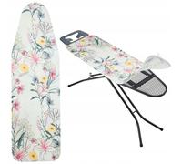 KADAX Copriasse da Stiro in Poli-Cotone, Bianco, 127x46 cm
