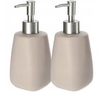 KADAX Distributore di sapone con pompa, ceramica, dosatore, beige, confezione...