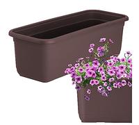 KADAX Fioriera da balcone, 40 cm, in plastica di alta qualità, per interni ed esterni, per balcone, terrazzo, davanzale della finestra