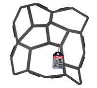 KADAX Forma di Pietra di pavimentazione plastica, Forma in Cemento, Forma di Forma, Forma della cassaforma, Forma per Pietre per pavimentazione, (49 x 49,5 x 4,3 cm, Campione 4)