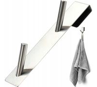 KADAX Ganci per porta appesa, acciaio inox, argento, doppio,...