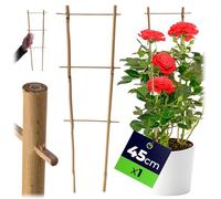 KADAX Griglia per traliccio in bambù, 45 x 16 cm, 1 pezzo, supporto per piante da appartamento e piante rampicanti