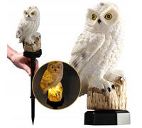 KADAX Gufo Lampada Solare LED, Lampada da Esterno a Forma di Gufo, Lampada da...