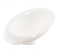 KADAX Ikebana in plastica, vaso, ciotola per fiori, inclinato, 9 cm, bianco