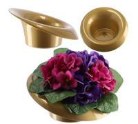KADAX Ikebana in plastica, vaso da fiori, ciotola per fiori, storto