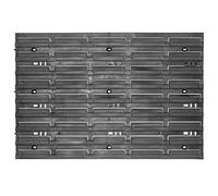KADAX Parete degli attrezzi, sistema di stoccaggio in plastica PP, da parete, in diverse dimensioni, scaffale da parete per officina, con scatole portaoggetti e portautensili (58 x 39 cm)
