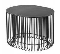 KADAX per giardino, cestino in filo metallico con piano del tavolo rimovibile...
