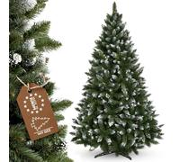 KADAX Albero di Natale Artificiale con Guscio Ruvido, in PVC, Pino, 220 cm