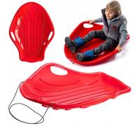 KADAX Poporutscher 94x69x19 cm Bob slitta per bambini e adulti rosso