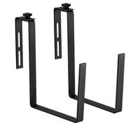 KADAX Portafiori, Supporto per Fioriere, 2 Pezzi, Nero