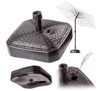 KADAX Portaombrelli, Rattan, Quadrato, Marrone