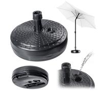 KADAX Portaombrelli, Rattan, Rotondo, Antracite