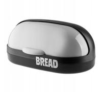 KADAX Portapane capiente in plastica, 37 x 20 x 16 cm, moderno contenitore per il pane con coperchio arrotolabile, freschezza più lunga del pane, contenitore per il pane con apertura