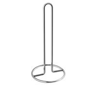 KADAX Portarotolo da Cucina in Acciaio Inox per Carta Assorbente, Porta Rotolo da Tavolo con Design Moderno, Accessorio da Cucina (Argento Elegante)