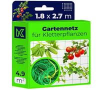 KADAX Rete per rampicanti, 1,8 x 2,7 m, per piante rampicanti, pomodori e cetrioli, rete per piante e pomodori, traliccio per serra, cetrioli, rete per piante