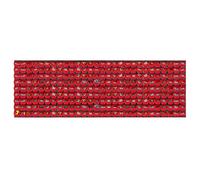 KADAX Scaffale da parete per attrezzi, grande, 232 x 78 cm, in plastica robusta, sistema modulare resistente ai raggi UV, pannelli da parete espandibili, scaffale da officina (rosso, 252 TLG)