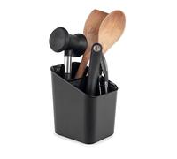 KADAX Scolapiatti per posate posata cestino posate scolapiatti organizer supporto sgocciolio (nero)