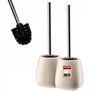 KADAX Scopa e contenitore in ceramica beige 2 unità