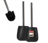 KADAX Scopa e contenitore in ceramica nera 2 unità