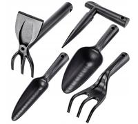KADAX Set di attrezzi da giardino in plastica, 6 pezzi