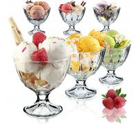 KADAX Set di bicchieri per gelato, ciotole per gelato, bicchieri da dessert...