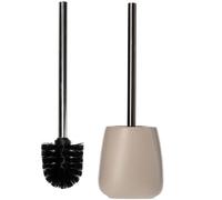Scopino KADAX "Mezos", scopino con contenitore in ceramica e manico lungo, beige