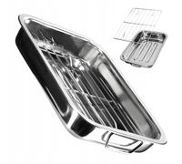 KADAX stampo per arrosto me ruggine, in acciaio inossidabile, argento, 40 x 2...