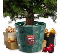 KADAX Supporto per Albero di Natale, in Plastica, Due Versioni a Colori, Altezza Fino a 280 cm/Verde