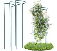 KADAX supporto per piante, 3 pezzi, supporto per piante in acciaio,...