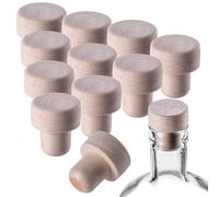KADAX Tappi sintetici da 18,5 mm, tappi per bottiglie di vino e liquori, tappi riutilizzabili, tappi per bottiglie di vino (100 pezzi)