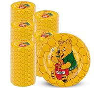 KADAX Tappo a vite fi43 mm, set di coperchi Twist-Off in metallo, adatto per bicchieri da 40 ml, coperchio di ricambio con 4 denti di blocco, coperchio per barattoli, bottiglie e barattoli per