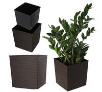 KADAX vaso da fiori in plastica 400 x 400 moka