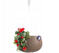 KADAX vaso sospeso, semaforo con catena e gancio, 32 cm, marrone