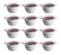 KADAX Zuppiere, Zuppiere, 650 ml, Bianco, 12 pezzi