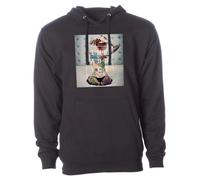 kAddict UNISEX HUGO x UCCELLO Felpa con cappuccio NERO SMALL-3XLARGE TATTOO