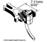 Kadee #17 Magnetico Knuckle Giunti Europeo Nem 362 V Corto 7.11mm 2 Paia Dsa