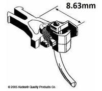 Kadee #18 Magnetico Knuckle Giunti Europeo Nem 362 Corto 8.63mm x 2 Paia 1st