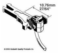 Kadee #19 Accoppiamenti Magnetici A Gancio NEM 362 M Lunghi 10.76mm 2 Paia DSA