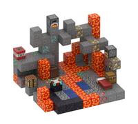 Kadii Set di mattoncini magnetici, 64 pezzi, giocattolo da costruzione per bambini dai 3 anni, mondo edile con alberi, ponti e strade, con potenti magneti, multicolore (lava)