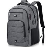 kadilong Zaino portatile da uomo con scomparto per computer portatile da 17,3 pollici, zaino per la scuola, ragazzi e adolescenti, impermeabile, con porta di ricarica USB, per lavoro, scuola, lavoro